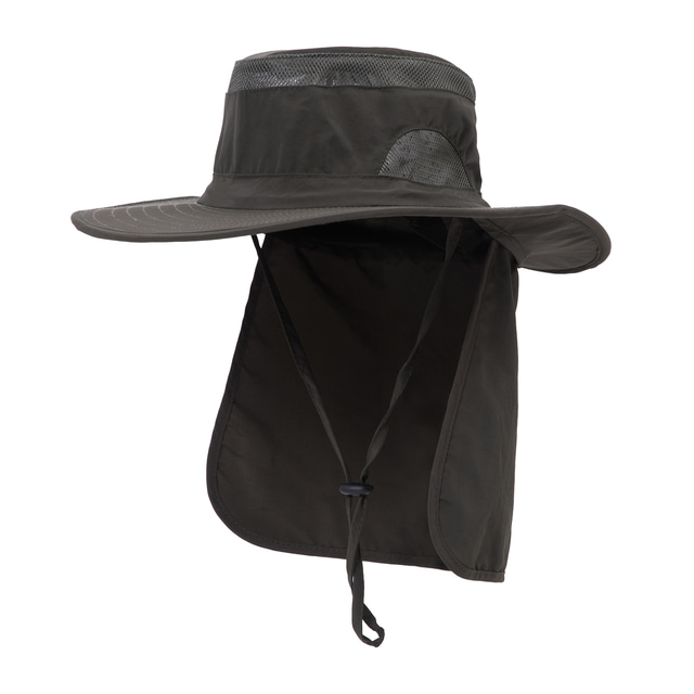  1 pcs Bărbați Pentru femei Căciulă Soare Pălărie Găleată Pălărie de pescuit Καπέλο πεζοπορίας Plasă Vară În aer liber Portabil Protecție UV Respirabil Uscare rapidă Beanie cu cap de craniu Pălării