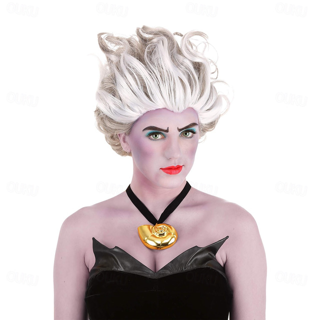  Vampire Wig Fun s Enchanted Undersea Witch Wig Synthetic Wigs Halloween Wigs