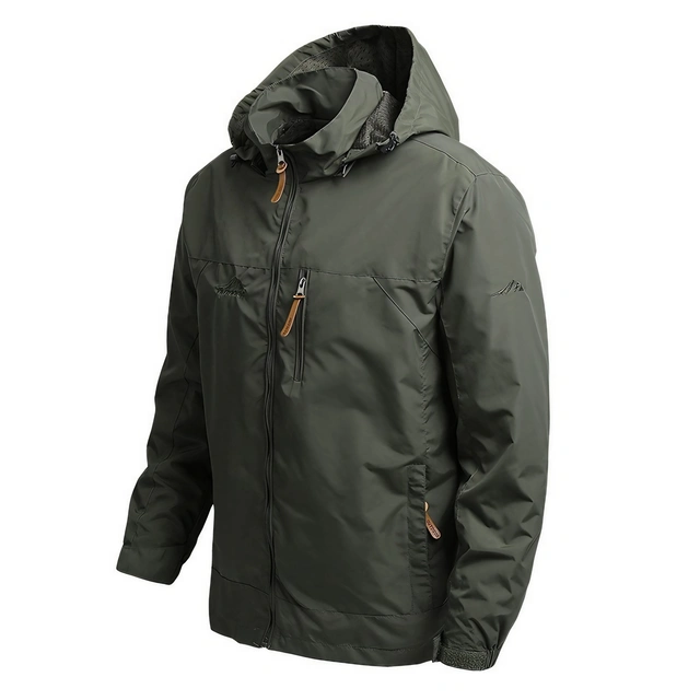 Veste De Chasse Rascher Homme - Manteau Extérieur Chaud En Laine Vert - Taille 2XL - Pêche, Chasse