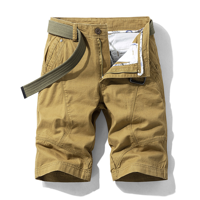  Hombre Pantalones cortos de carga Pantalones cortos tácticos Militar camuflaje Al aire libre Ajuste regular 10