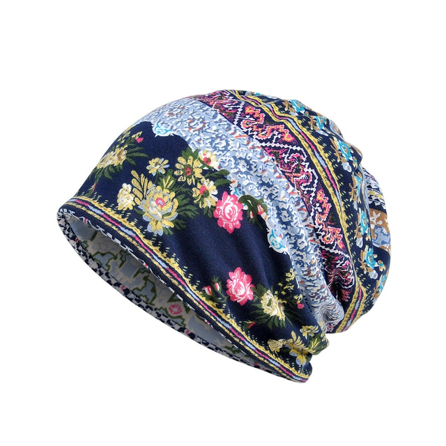  Bărbați Set căciulă și eșarfă Roșu Vin Negru Fibră Acrilică Tricotat Două moduri de utilizare Sport & Outdoor Casual În aer liber Casă Zilnic Floare / Plante Elastic Casul / Zilnic