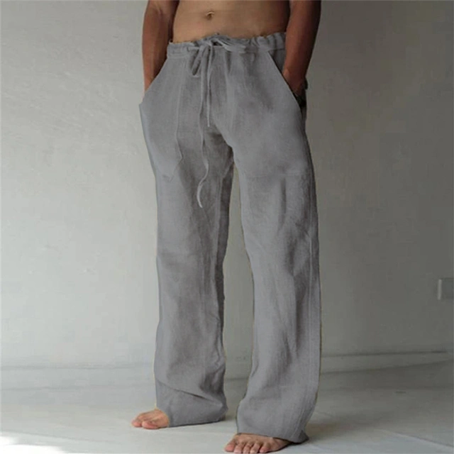 Men's Trousers Summer Pants Baggy Pants Beach Pants Casual Pants ...