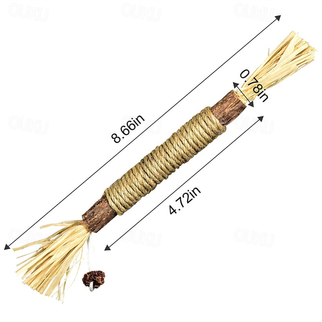 thumbnail image 2 of Buy Inralimot 1 Pack Silvervine Cat Toy, Silvervine Sticks Cat Toys For 2 of 11