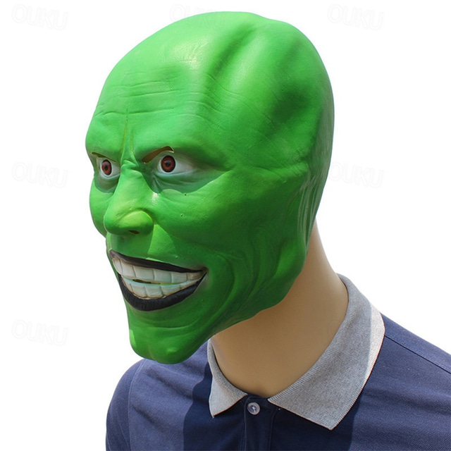 Jacoby Mask Jekyll In Disguise Jim Carrey Mask Halloween Latex Cosplay Christmas ...