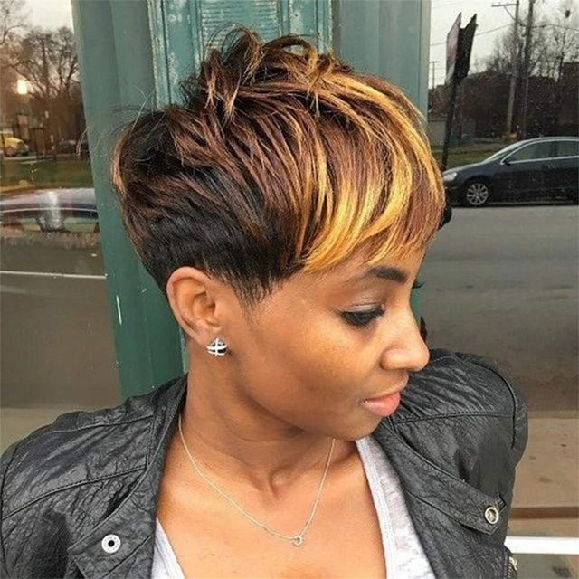  perucă pixie roșie ombre perucă sintetică naturală scurtă stratificată cu breton peruci scurte ombre burgundy pixie tuns peruci pentru femei peruci scurte pentru femei de culoare peruci pentru femei