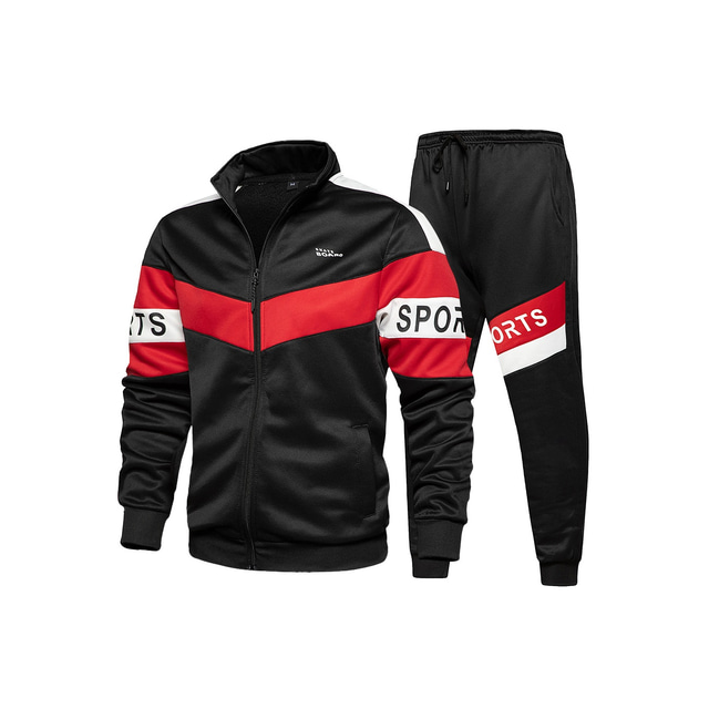 Ensemble Survêtement 2 Pièces Garçon Sweatshirt + Pantalon De Jogging Couleur Unie - Enfants 2 à 8 Ans
