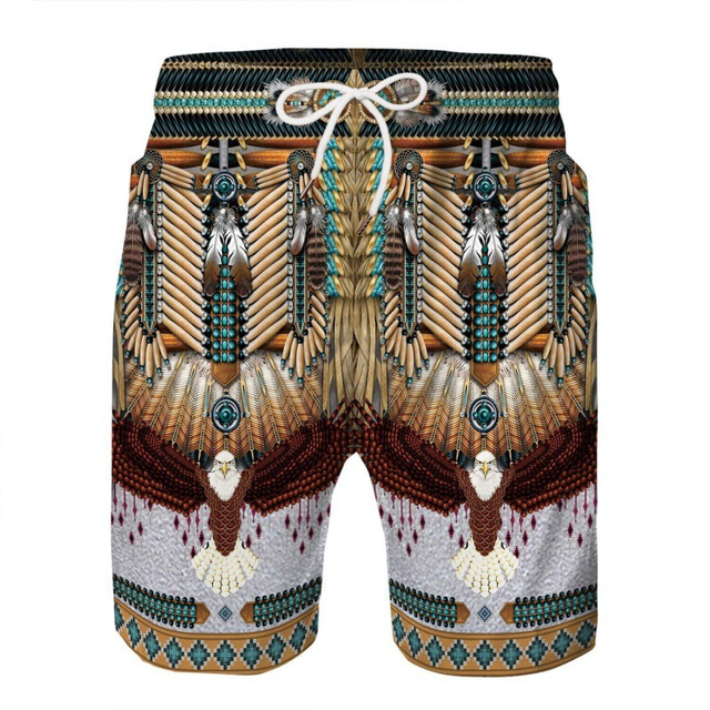  Hombre Pantalones de Natación Boxers de Natación Bermudas Pantalones de Surf Pantalones cortos de playa Correa Cintura elástica Impresión 3D Graphic Transpirable Secado rápido Corto Casual Diario
