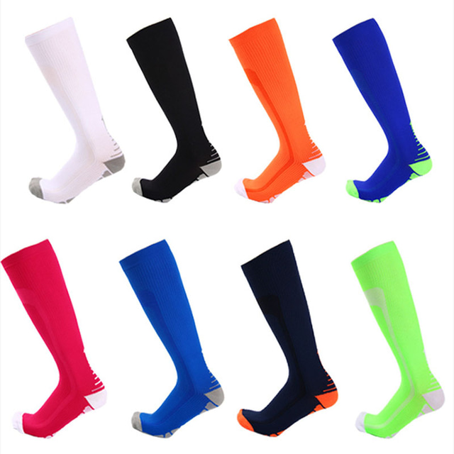  Ανδρικά Γυναικεία Κάλτσες πεζοπορίας Κάλτσες για σκι Αθλητικές κάλτσες Χειμώνας Εξωτερική Διατηρείτε Ζεστό Αντιανεμικό Αναπνέει Γρήγορο Στέγνωμα Κάλτσες Βαμβάκι Βαθυγάλαζο Μαύρο Λευκό για