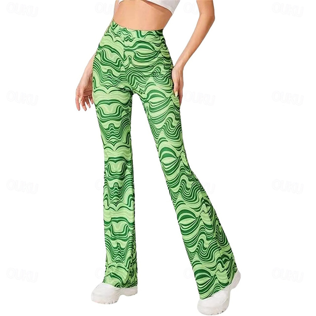  Retro Vintage Boho 1970s Trousers Bell Bottom Pants Wide Leg Pants Hippie Women's Pride Parade Pride Month Adults' Pants