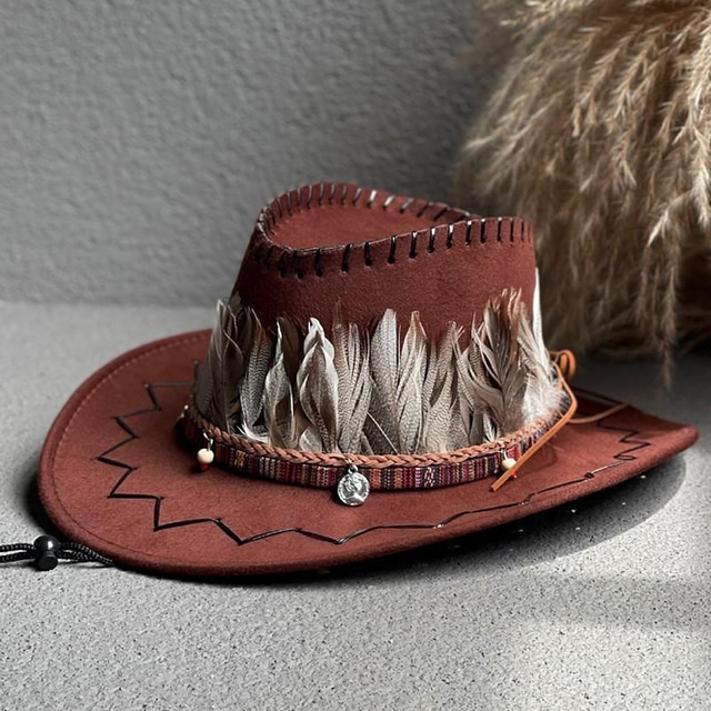  18. Jahrhundert 19. Jahrhundert Bundesstaat Texas Cowboyhut Westlicher Cowboy Amerikanisch Herren Damen Junggesellinnenabschiedsparty Erwachsene Hut