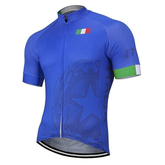 Heren Fietsen gravel fiets t-shirt met lange mouwen Spruce Groen