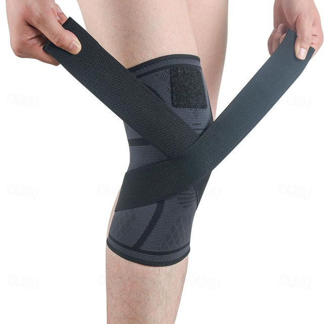 1 Pack Copper Knee Brace Compression Sleeves Upgrade Support for Knee