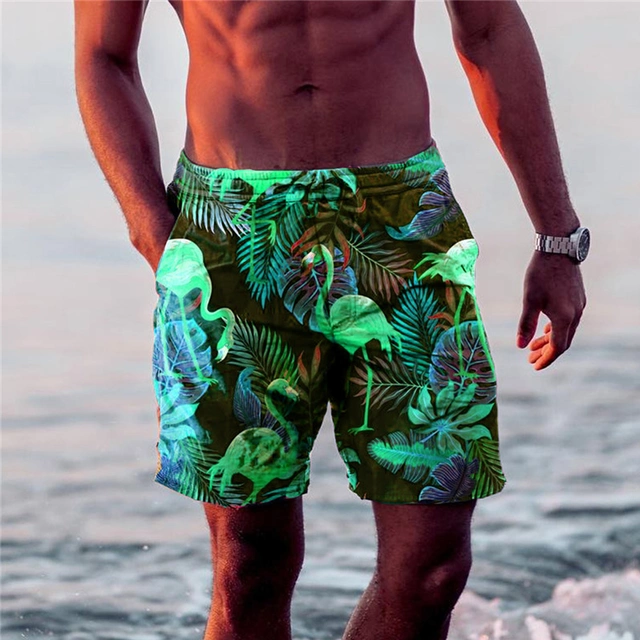 Men's Board Shorts Swim Shorts Swim Trunks Drawstring with Mesh lining ...