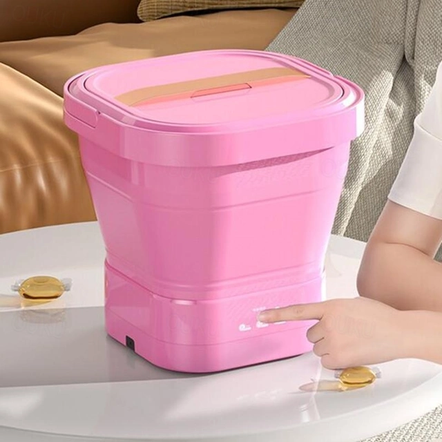 8.5L Big Capacity Foldable Washing Machine Portable Mini Socks