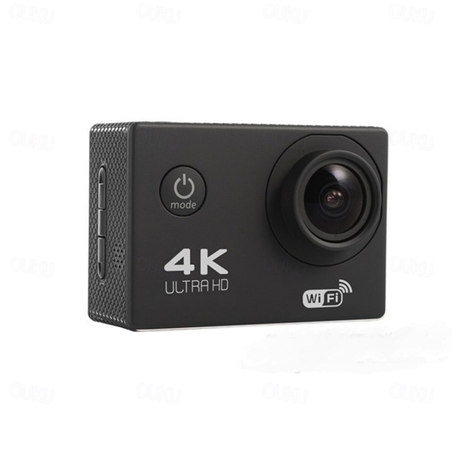  4K Ultra HD Action Camera 4K/30fps WiFi 2 inch 170D Underwater Waterproof Helmet Video Recording Sport Cameras Outdoor Camcorders