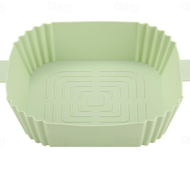 Air Fryer Silicone Bakeware Multi-Functional Barbecue Mat Baking Oven Easy To Clean Oil-Proof Silicone Mat Tray