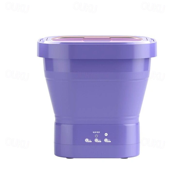 8.5L Big Capacity Foldable Washing Machine Portable Mini Socks