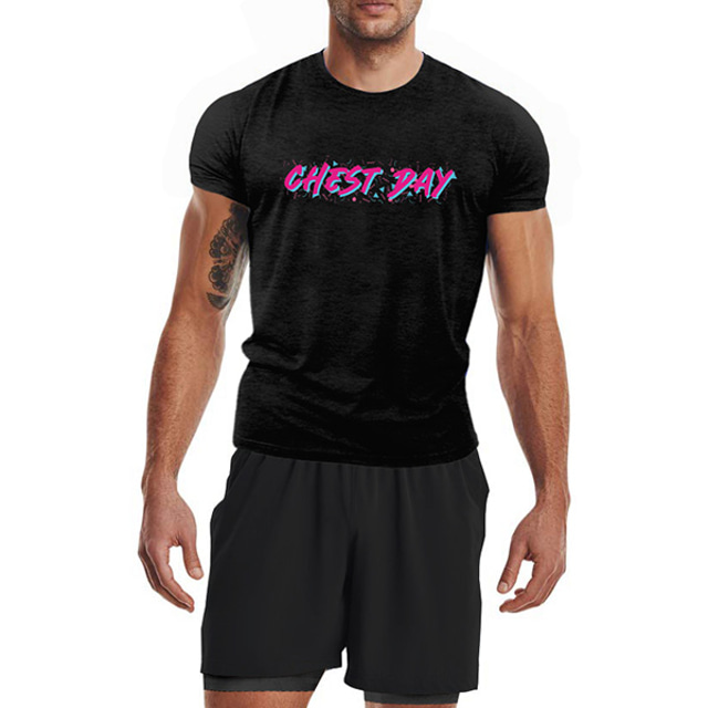  löpardräkt herr löparskjortor shorts joggingsdräkt andas snabbtorkande lätt fitness gym träning löpning sportkläder aktiva kläder