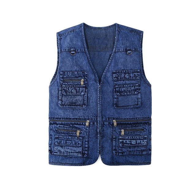 Gilet de sauvetage ajustable à poches multiples po... – Grandado