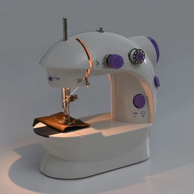 Sewing Machine, Mini Sewing Machine, Portable Night Light Pedal