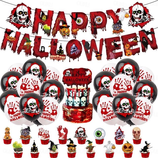  halloween-koristelu, halloween-lomajuhlien koristelu