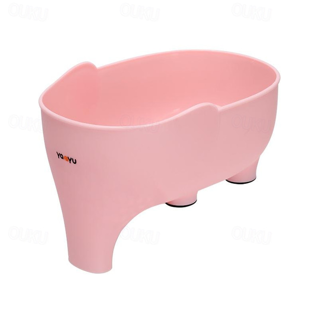  Elephant Drain Basket Multi-Purpose Kitchen Storage Drain Basket Household Fruit And Vegetable Basket Plastic Drain Basket