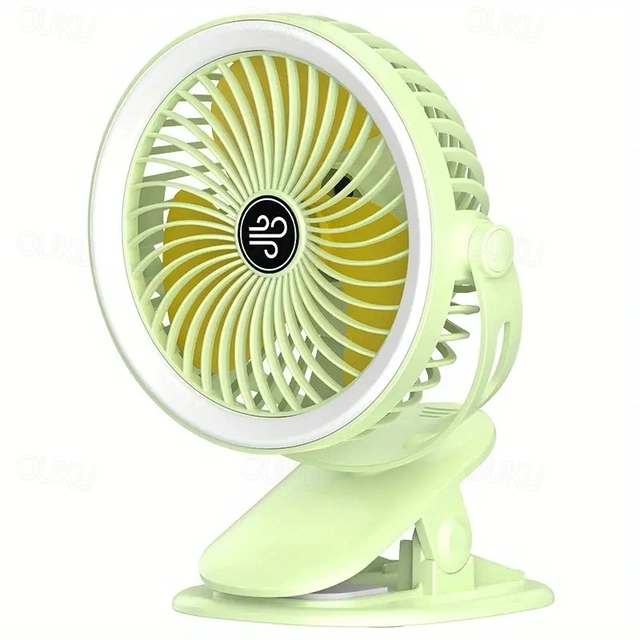 1pcLarge Capacity Fan Portable Fan Can Be Clipped Desktop Fan USB