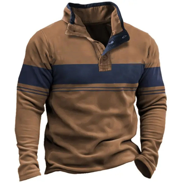 Herren Zip Hoodie Mit Farbblock-Design – Weicher Baumwollmix, Kapuze Mit Kordel, Große Taschen, Für Freizeit & Sport Herren Zip Hoodie Mit Farbblock-Design – Weicher Baumwollmix, Kapuze Mit Kordel, Große Taschen, Für Freizeit & Sport
