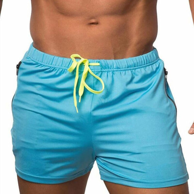  Herre Løpeshorts Atletiske shorts Gymshorts Maraton En tredjedel Shorts Ranger truse Snorer med telefonlomme Lomme med glidelås Bunner Sport & Utendørs Innendørs Sommer Pustende Hurtigtørkende Myk
