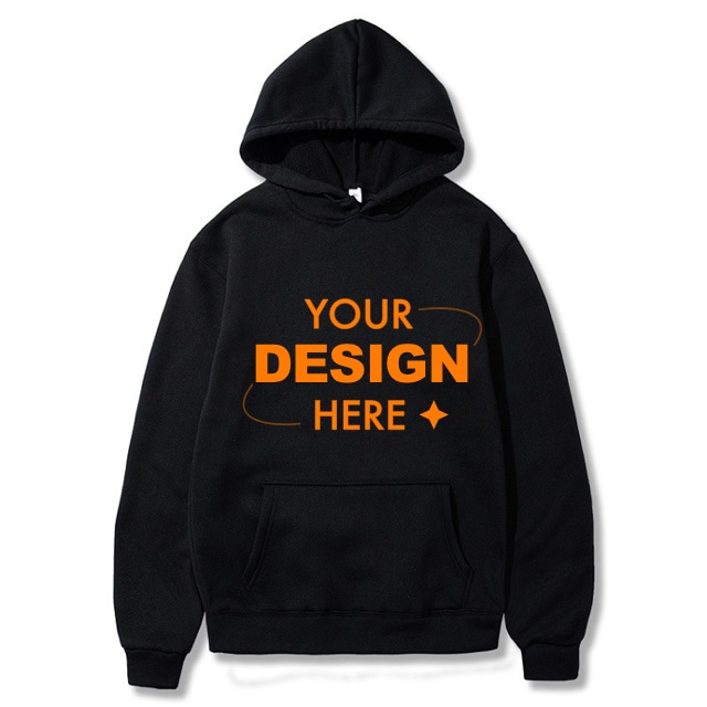  Men's Hoodie Custom Print Black Blue Hooded Letter Lace up Pocket Holiday Going out Streetwear Cool Casual Winter Spring &  Fall Clothing Apparel Hoodies Sweatshirts  Long Sleeve