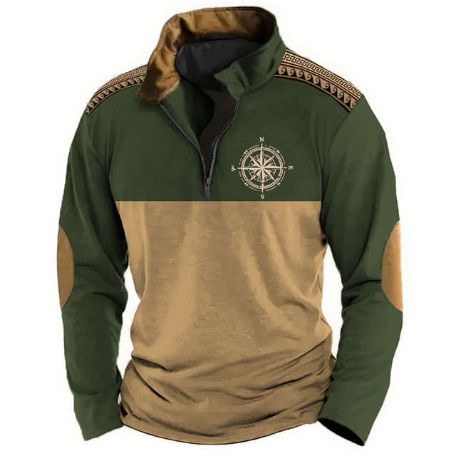  Compass Mens Graphic Comfort Color Sweatshirts Hoodie Nautical Sports Casual Vintage Retro 3D Print