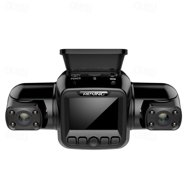  4 Channel 4*1080P Dash Camera Built-in GPS & WiFi CPL Dual Lens 8 Infrared Light Night Vision 170 Degree with Rear Lens Car DVR