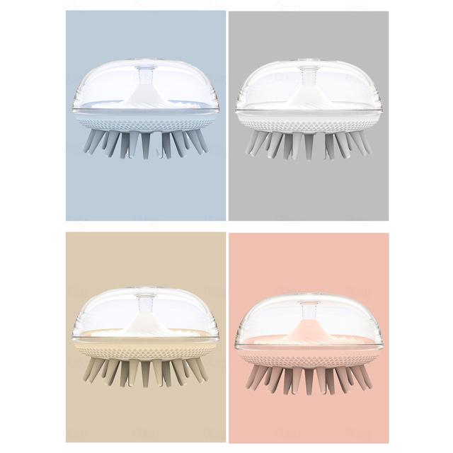 Dog Cat Brushes Health Care Fur Brush Silica Gel Comb Brush Baths