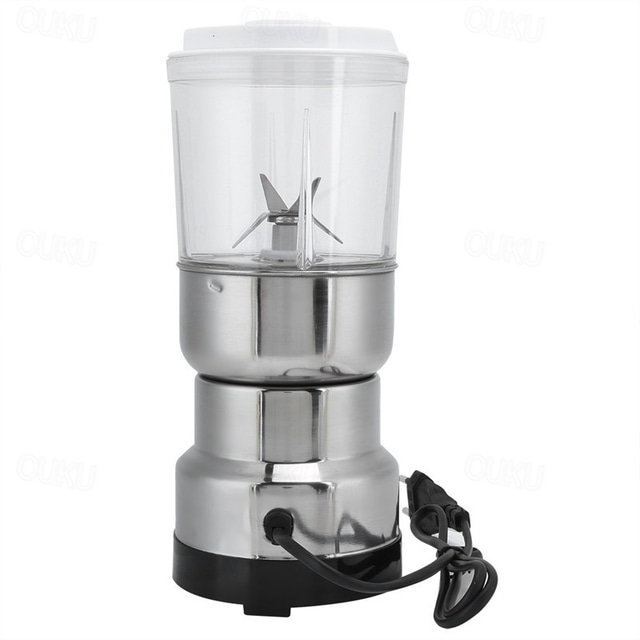  Portable Multifunctional Large Capacity Smash Machine Electric Coffee Cereals Grain Grinder Household Electric Cereals Powder Electric Seasonings Spices Milling Machine Grinder