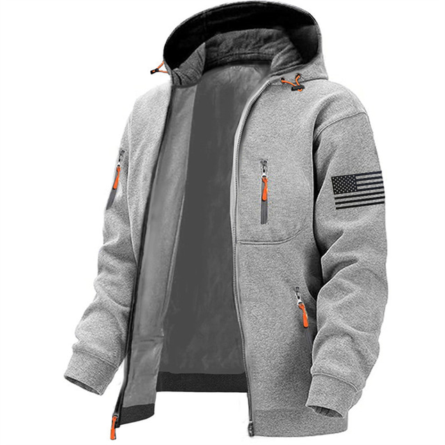  Graphic Prints National Comfort Color Sweatshirts Flag Men's Fashion Hoodie Vacation Going out