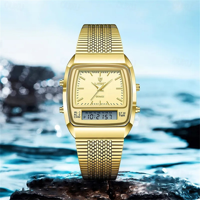 fitron watch gold