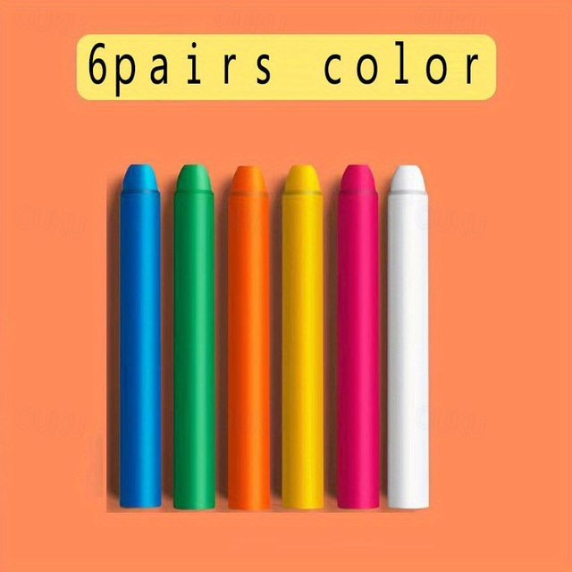  24Color Dust-free Water-soluble Chalk Color Erasable Pen School Teacher Special Blackboard Pen Student Painting Pen Set For Kid