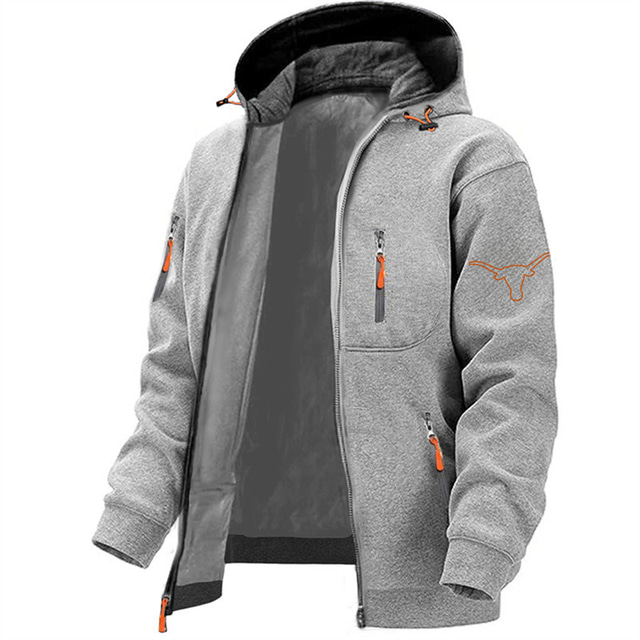  Herren Grafik-Drucke Cowboy Hoodies Hoodie Sweatshirt Kapuze Langarm Kapuzenpullover Mit Kapuze Modisch Urlaub Ausgehen Strassenmode Marineblau Dunkelgray Tasche Bedruckt Frühling & Herbst Designer