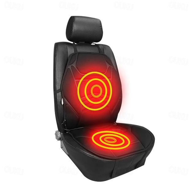  12V Heated Car Seat Cover Seats Heater Universal Auto Heating Seat Mat Electric Cushions Heating Pad Winter Warm Car Accessories