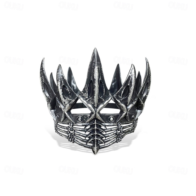  Retro Punk a gotika Středověké Koruna Ren Faire Princeznovské Královna Pánské Dámské Fantazie Královský předvečer Všech svatých Plesová maškaráda Karneval předvečer Všech svatých Plesová maškaráda