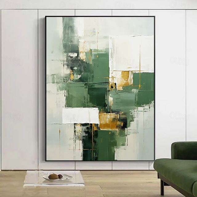  Oil Painting Hand Painted Vertical Abstract Wall Art Decoration Contemporary Minimalism Abstract for Home Decor Rolled Canvas (No Frame)