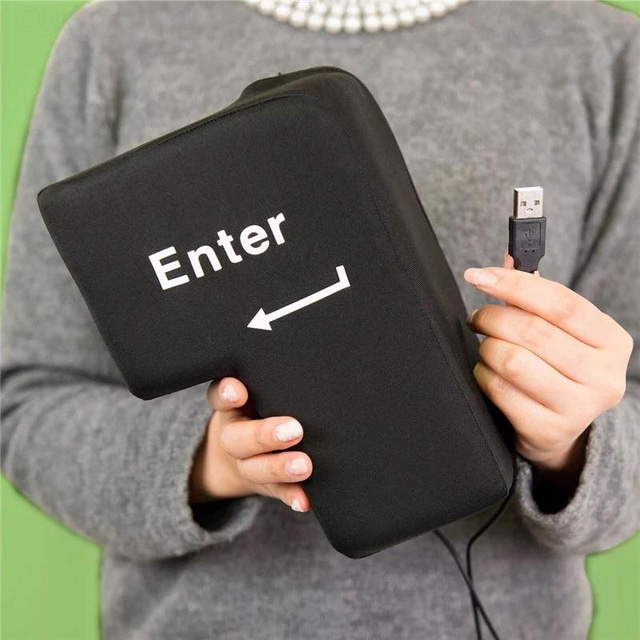Creative Big Enter key Computer USB Oversized Enter Key to Vent