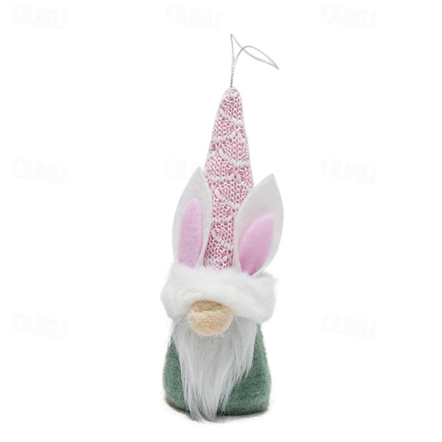  Easter Faceless Doll Dwarf With Light Pendant Easter Decoration Rudolph Pendant