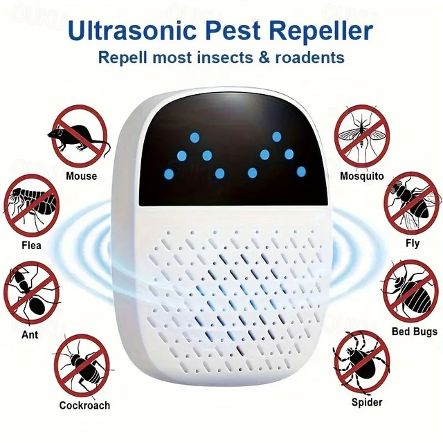 Acoustic Pulse Resonance Mouse Repellent New High-power Ultrasonic 