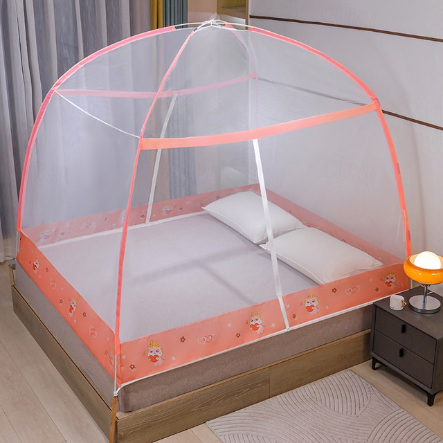  Mosquito Net Summer Foldable Portable Travel Anti-mosquito for Tent Home Double Door Mosquito Net