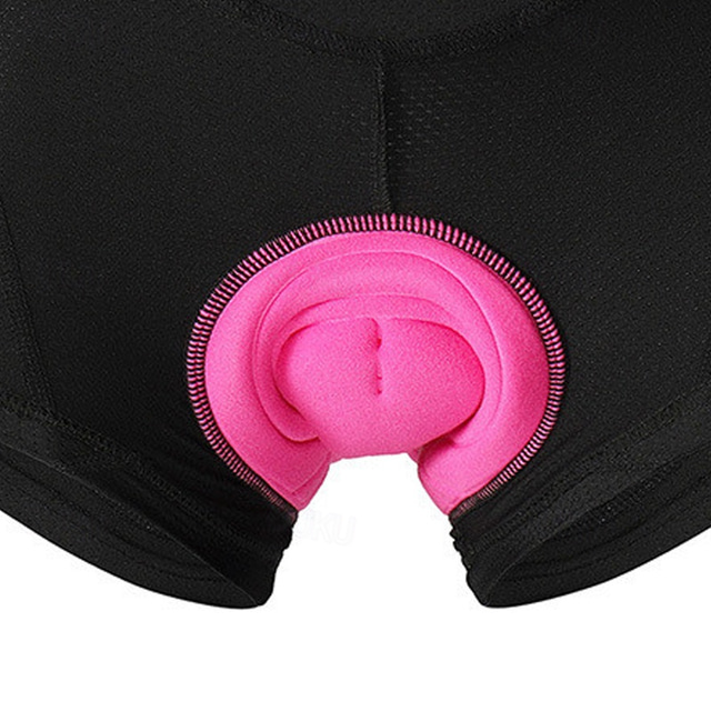  Femme Short Vélo Cuissard Velo Cyclisme Vélo Cuissard Short Short rembourré / Chamois Coupe ajustée Des sports Respirable Séchage rapide Haute élasticité Confortable Noir Vêtement Tenue Tenues de