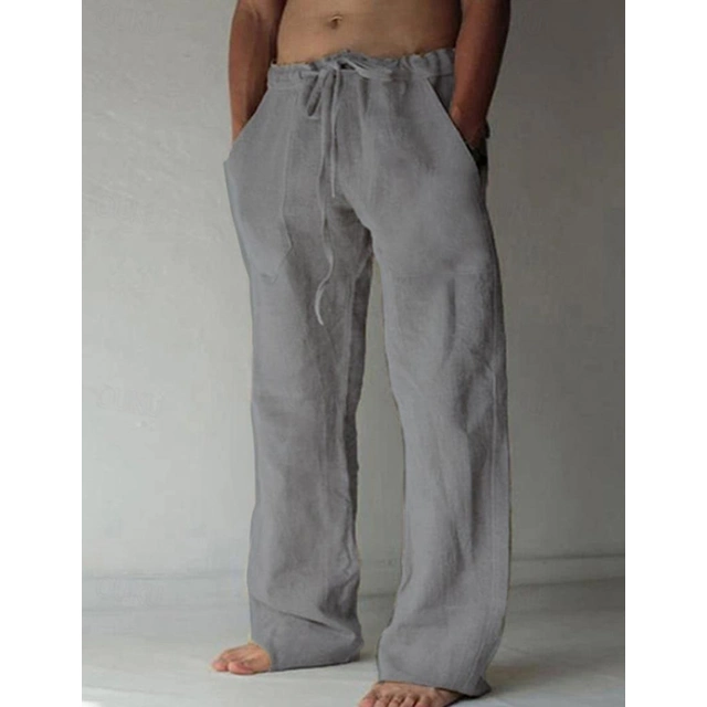 Men's Trousers Summer Pants Baggy Pants Beach Pants Casual Pants ...