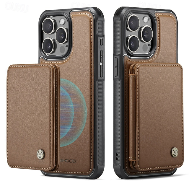  τηλέφωνο tok Για iPhone 16 15 14 Pro Max Plus iPhone 13 12 11 Pro Max Πίσω Κάλυμμα με βάση στήριξης Αποσπώμενο Μαγνητική Ρετρό TPU PC PU δέρμα