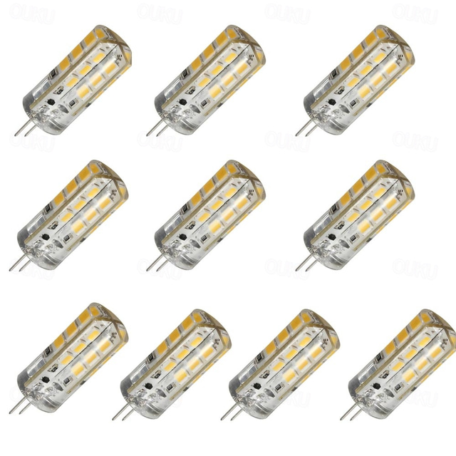  G4 LED Bi Pin Bulbs JC Base Lights 1.5W AC/DC 12V T3 Halogen Bulb Replacement Landscape Bulbs