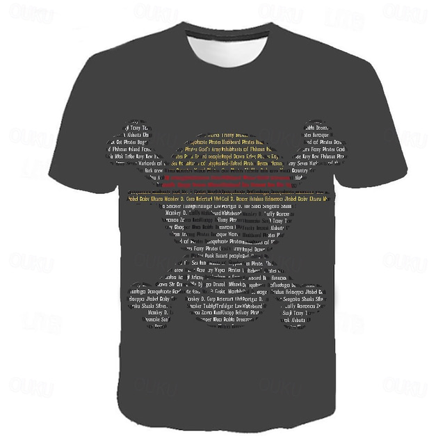  One Piece Monkey D. Luffy Tony Tony Chopper Tricou Desen animat Manga Anime #D Harajuku Grafică Kawaii Pentru Pentru cupluri Bărbați Pentru femei Adulți Carnaval Mascaradă Imprimare 3D Stradă Casul